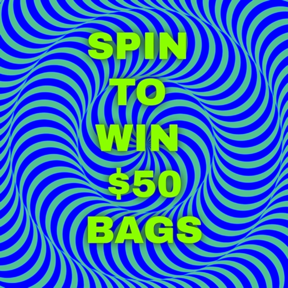 🎯SPIN TO WIN $50 BAGS🎯